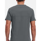 Heren T-shirt met V-hals met ribgebreide panelen en 360° stretch CKE900A