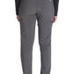 Pull-on broek met normale taille en taps toelopende pijpen met elastische tailleband en 360° stretch