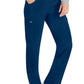 Middelhoge taille broek met rechte pijpen en trekkoord dames met 360° stretch en cargozakken DKE010