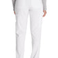 Middelhoge taille broek met rechte pijpen en trekkoord dames met 360° stretch en cargozakken DKE010