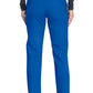 Pull-on broek met middelhoge taille en taps toelopende pijpen met elastische tailleband en cargozakken