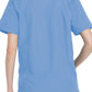Unisex top en broek set met V-hals en taps toelopende broek met trekkoord