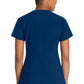 Top met V-hals dames met moderne pasvorm en 360° stretch