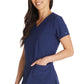 Nep-wikkeltop dames met moderne pasvorm en 360° stretch