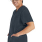 Heren T-shirt met V-hals met moderne pasvorm en 360° stretch