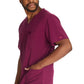 Heren T-shirt met V-hals met moderne pasvorm en 360° stretch