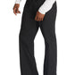 Unisex broek met trekkoord met elastische tailleband en rechte pijpen