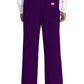 Unisex broek met trekkoord met elastische tailleband en rechte pijpen