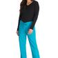 Unisex broek met trekkoord met elastische tailleband en rechte pijpen
