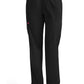 Broek met natuurlijke taille en taps toelopende pijpen dames met elastische tailleband en cargozakken