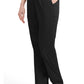 Broek met natuurlijke taille en taps toelopende pijpen dames met elastische tailleband en cargozakken