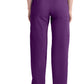 Broek met natuurlijke taille en taps toelopende pijpen dames met elastische tailleband en cargozakken