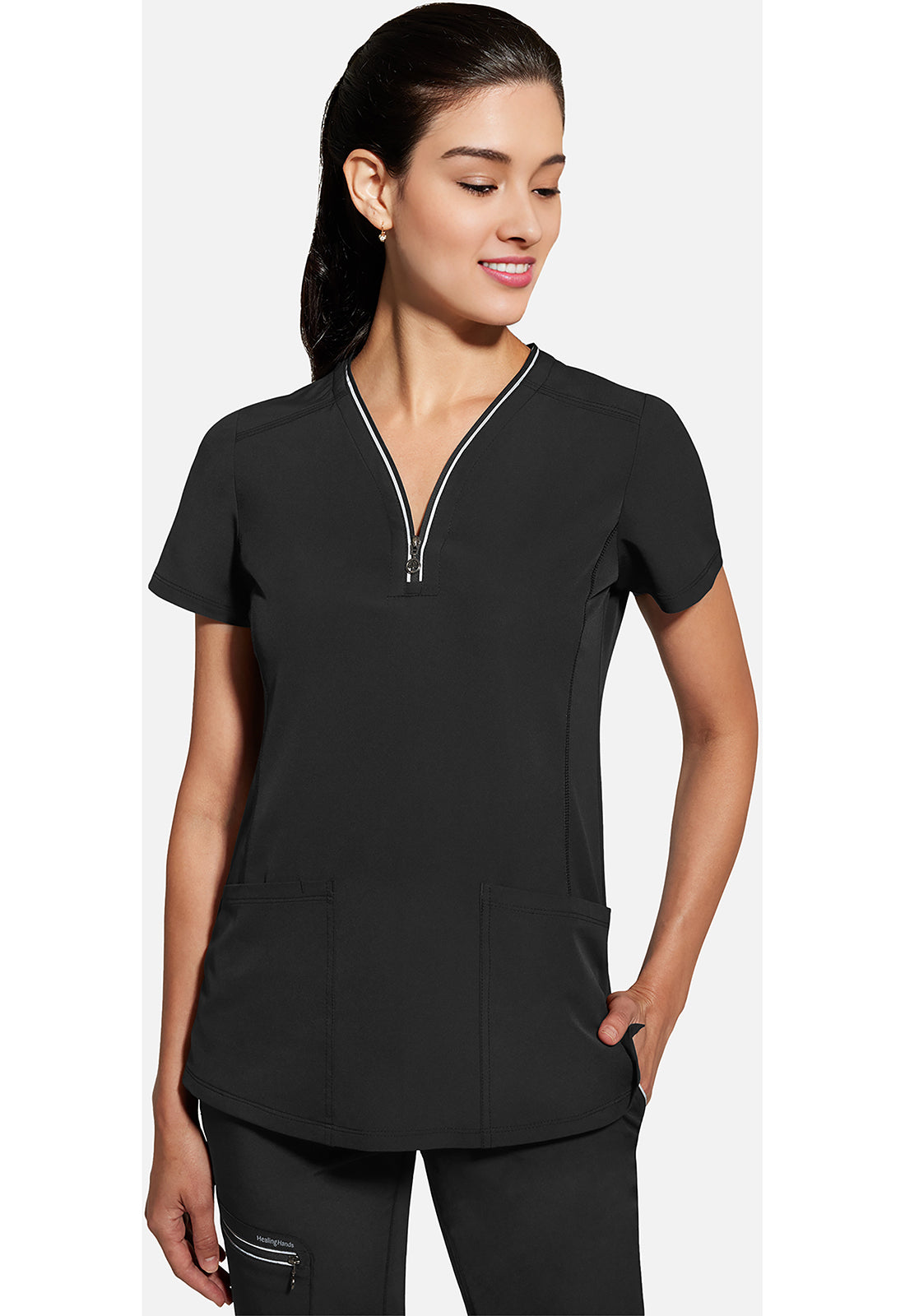 Sonia Top met moderne pasvorm en stretchmateriaal