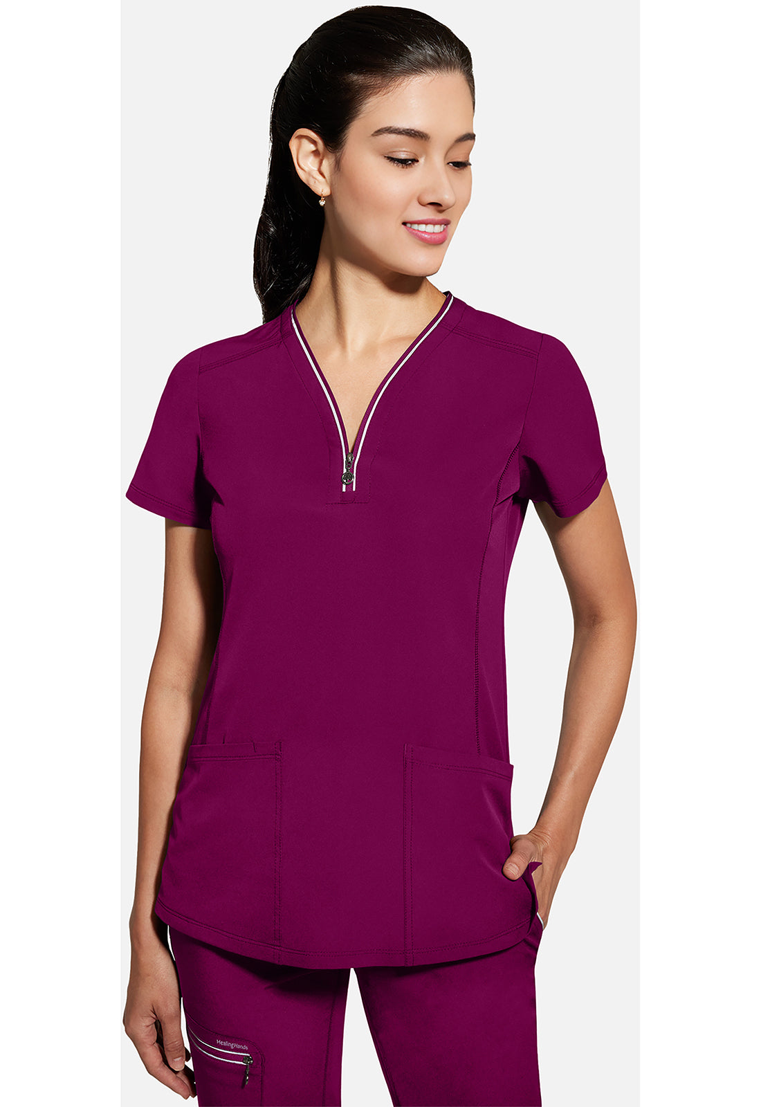 Sonia Top met moderne pasvorm en stretchmateriaal