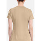Monica Top dames met V-hals en moderne pasvorm met stretchmateriaal