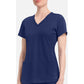 Monica Top dames met V-hals en moderne pasvorm met stretchmateriaal