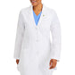 Fiona laboratoriumjas dames wit met moderne pasvorm en 4-way stretch