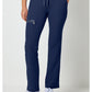 Nisha Pant met middelhoge taille en rechte pijpen met stretchmateriaal