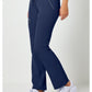Nisha Pant met middelhoge taille en rechte pijpen met stretchmateriaal