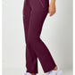 Nisha Pant met middelhoge taille en rechte pijpen met stretchmateriaal