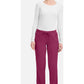 Rebecca Pant dames met middelhoge taille en rechte pijpen
