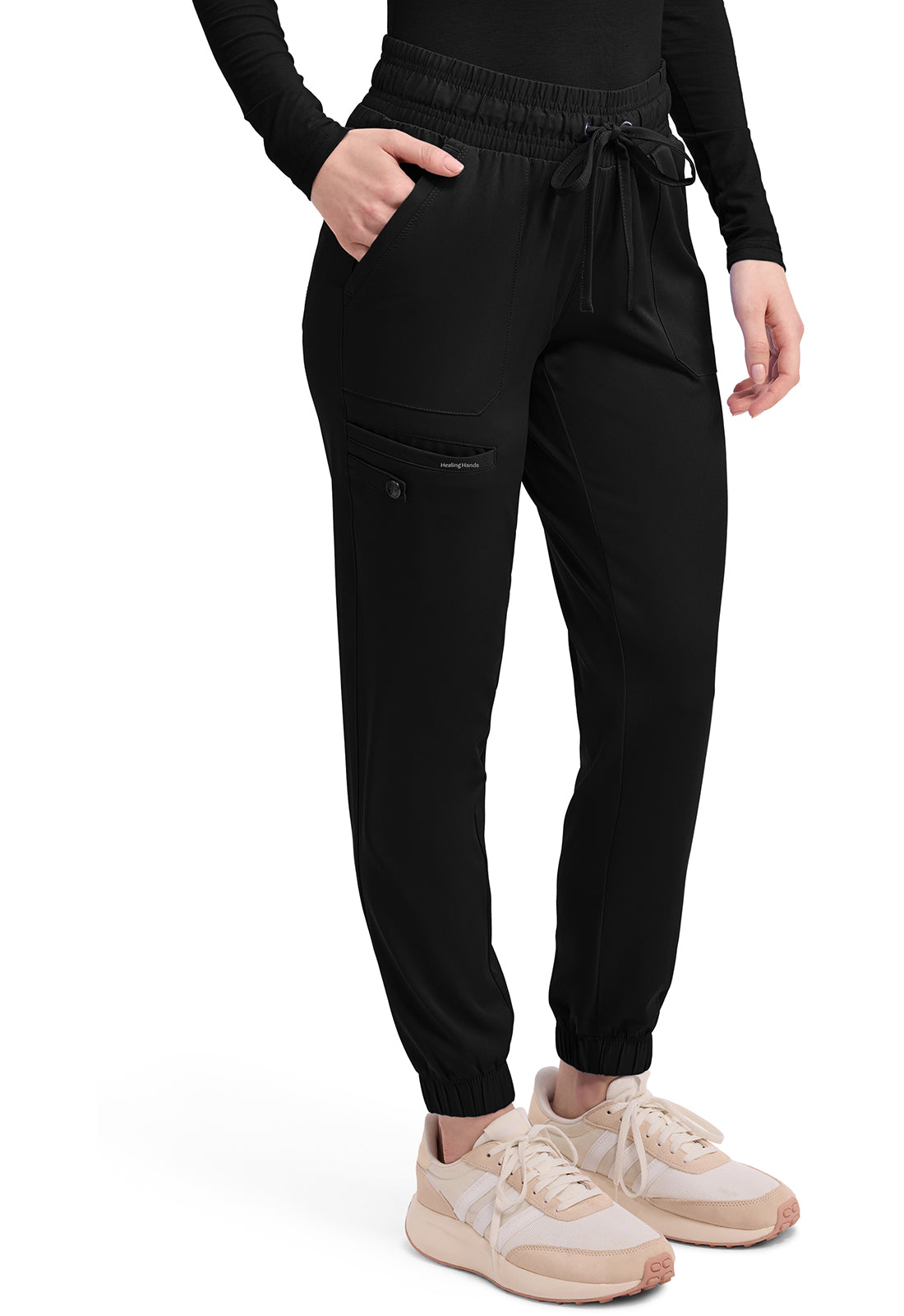 Renee Jogger dames met middelhoge taille en stretchmateriaal
