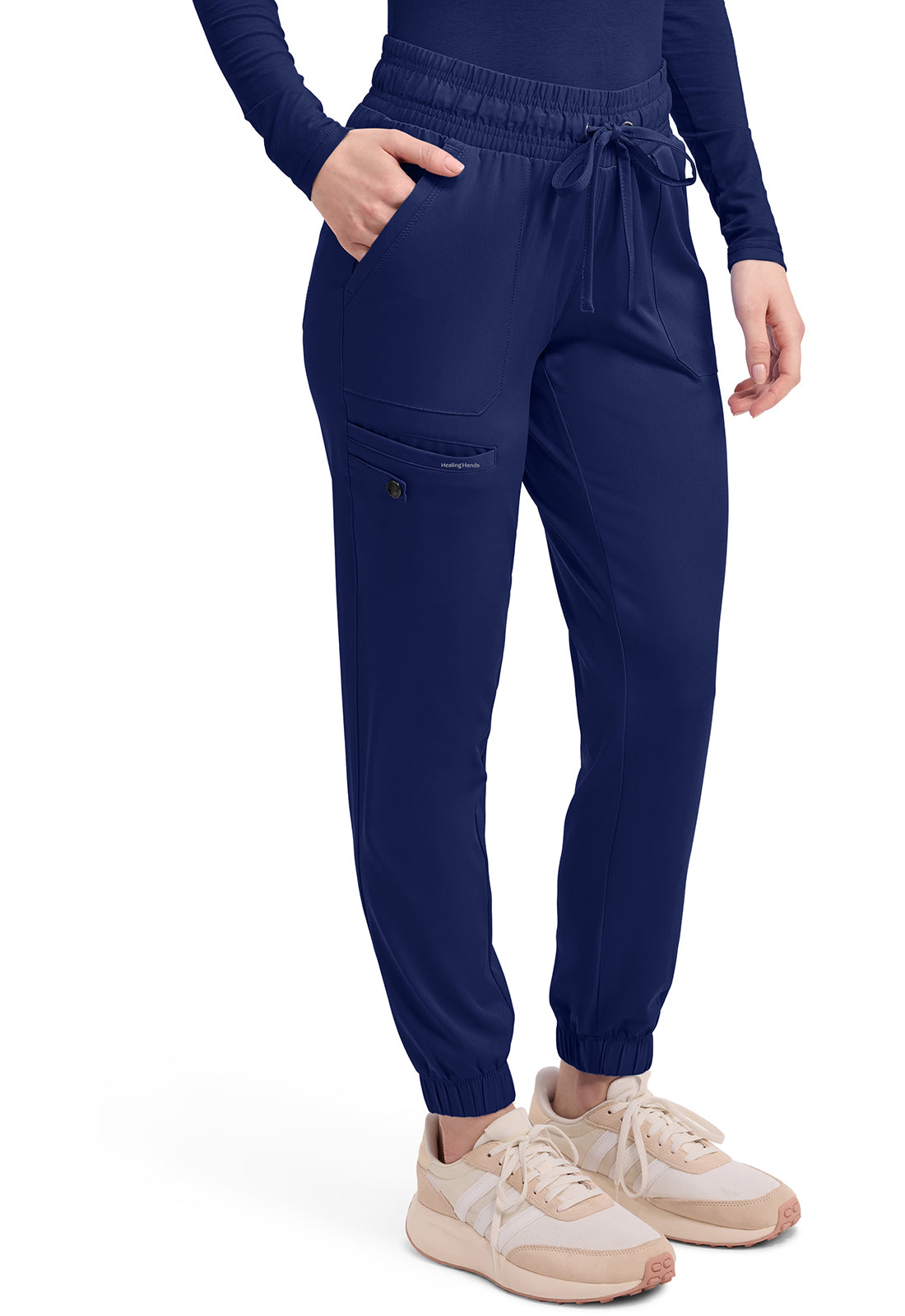 Renee Jogger dames met middelhoge taille en stretchmateriaal