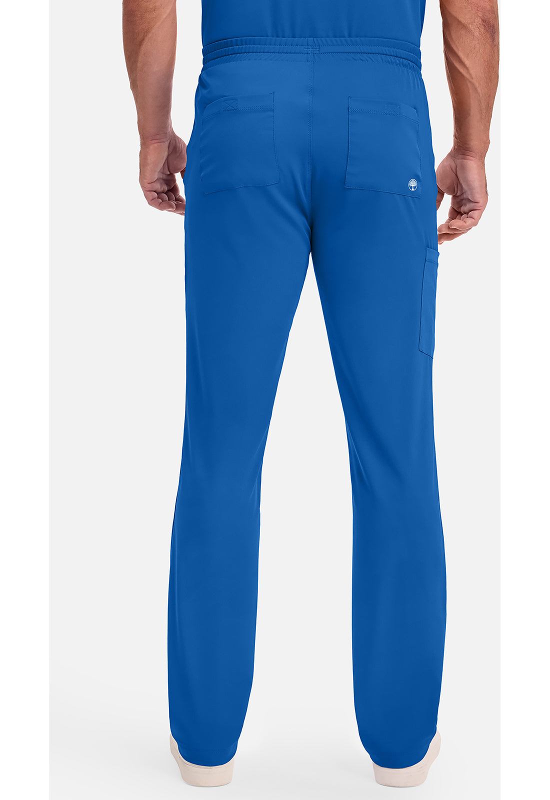 Ryan Pant met middelhoge taille en elastische tailleband met trekkoord