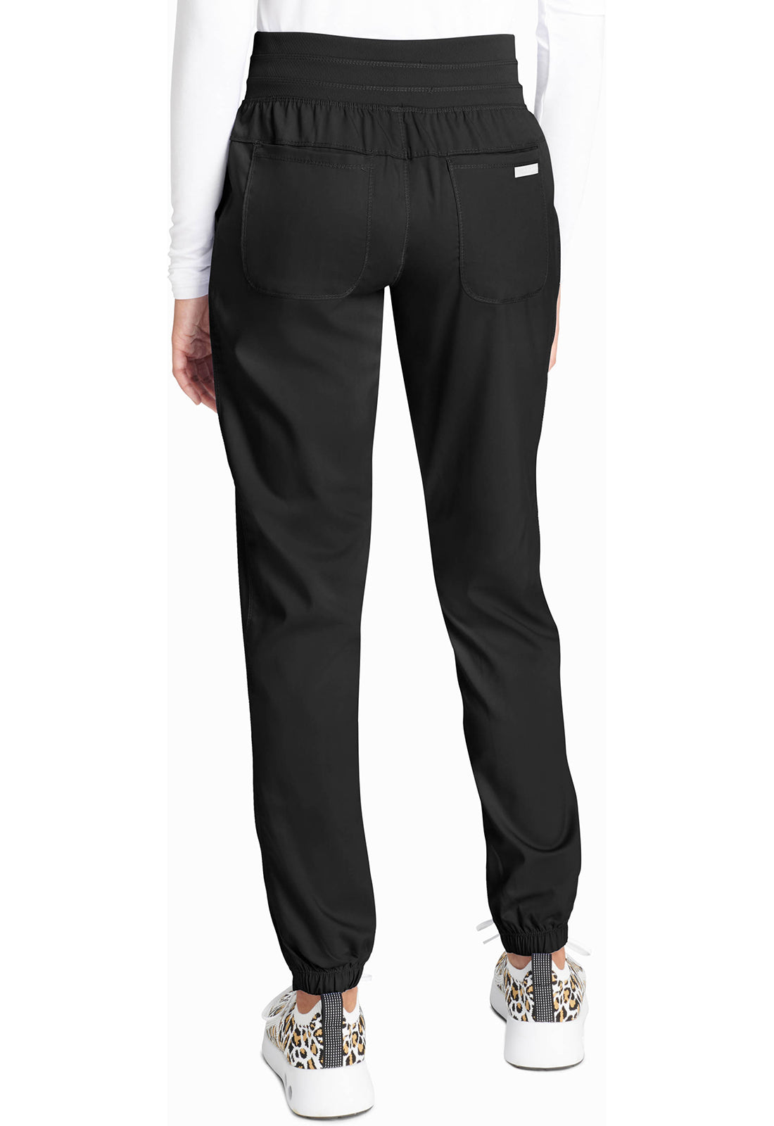 Natural Rise Jogger met ademende mesh tailleband en 2-way stretch WWE011