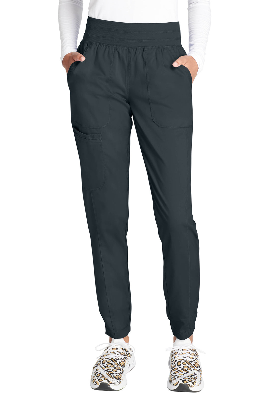 Natural Rise Jogger met ademende mesh tailleband en 2-way stretch WWE011