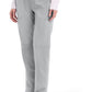 Pull-on broek met middelhoge taille en rechte pijpen met elastische tailleband en cargozak WWE110
