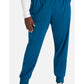 Halfhoge joggingbroek met taps toelopende pijpen en gebreide tailleband WWE115