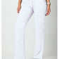 Cherokee Workwear Mid-rise jeans met gematigde uitlopende pijpen en trekkoord met cargozakken en 2-way stretch WWE120