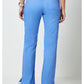 Cherokee Workwear Mid-rise jeans met gematigde uitlopende pijpen en trekkoord met cargozakken en 2-way stretch WWE120
