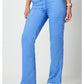 Cherokee Workwear Mid-rise jeans met gematigde uitlopende pijpen en trekkoord met cargozakken en 2-way stretch WWE120