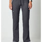 Cherokee Workwear Mid-rise jeans met gematigde uitlopende pijpen en trekkoord met cargozakken en 2-way stretch WWE120