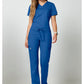 Cherokee Workwear Mid-rise jeans met gematigde uitlopende pijpen en trekkoord met cargozakken en 2-way stretch WWE120