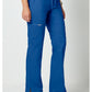 Cherokee Workwear Mid-rise jeans met gematigde uitlopende pijpen en trekkoord met cargozakken en 2-way stretch WWE120
