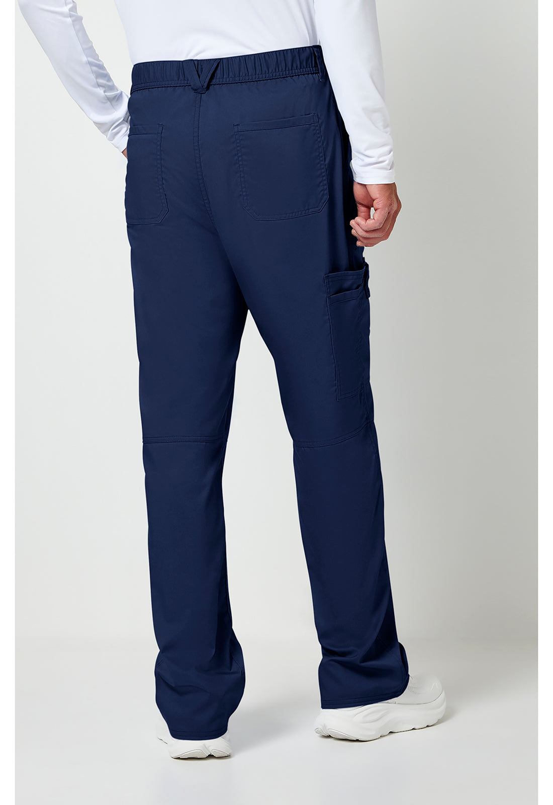 Cherokee Workwear Herenbroek met middelhoge taille en taps toelopende pijpen met 7 zakken en 2-way stretch WWE140