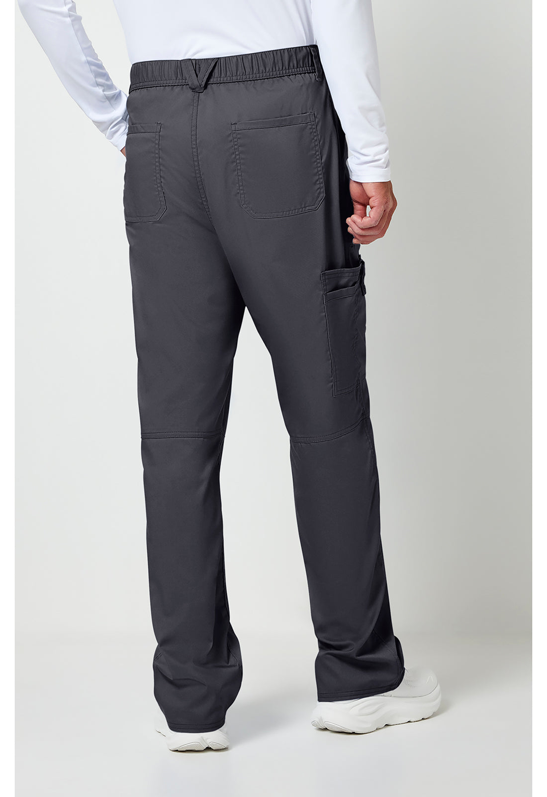 Cherokee Workwear Herenbroek met middelhoge taille en taps toelopende pijpen met 7 zakken en 2-way stretch WWE140