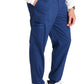 Heren joggingbroek met meshdetails en taps toelopende pijpen WWE251