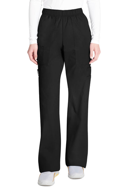 Cargo broek met middelhoge taille en elastische tailleband met 7 zakken en Core Stretch WWE4005