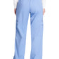 Cargo broek met middelhoge taille en elastische tailleband met 7 zakken en Core Stretch WWE4005