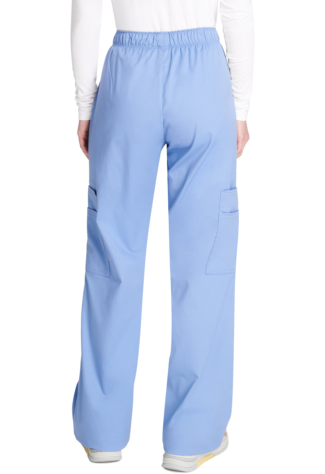 Cargo broek met middelhoge taille en elastische tailleband met 7 zakken en Core Stretch WWE4005