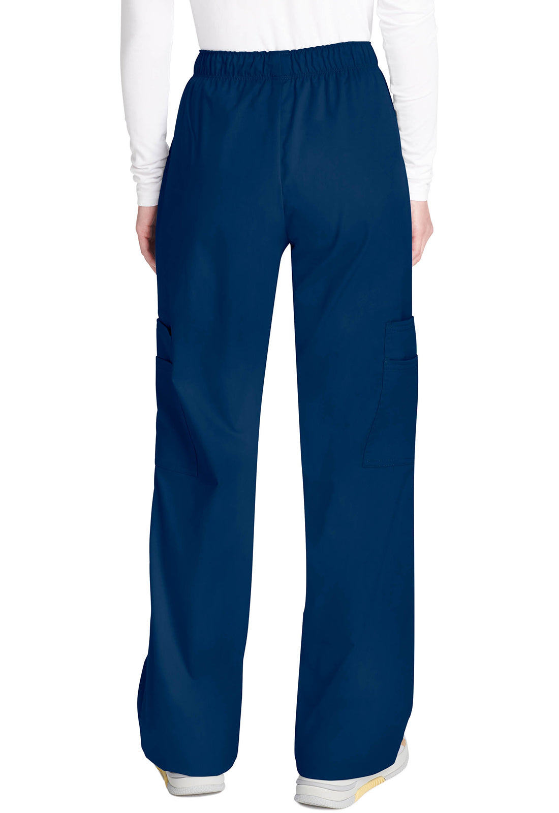 Cargo broek met middelhoge taille en elastische tailleband met 7 zakken en Core Stretch WWE4005