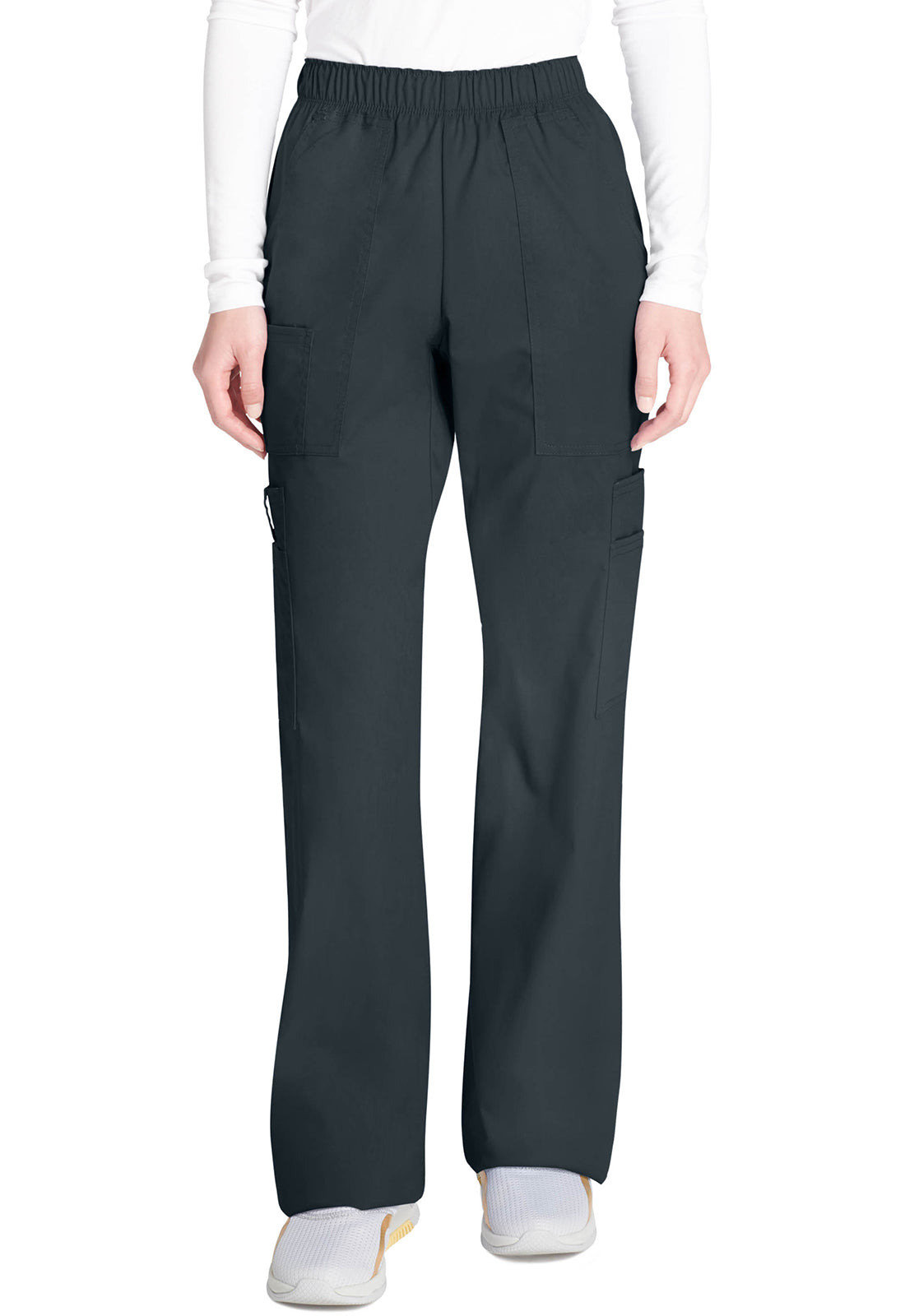 Cargo broek met middelhoge taille en elastische tailleband met 7 zakken en Core Stretch WWE4005
