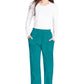 Cargo broek met middelhoge taille en elastische tailleband met 7 zakken en Core Stretch WWE4005