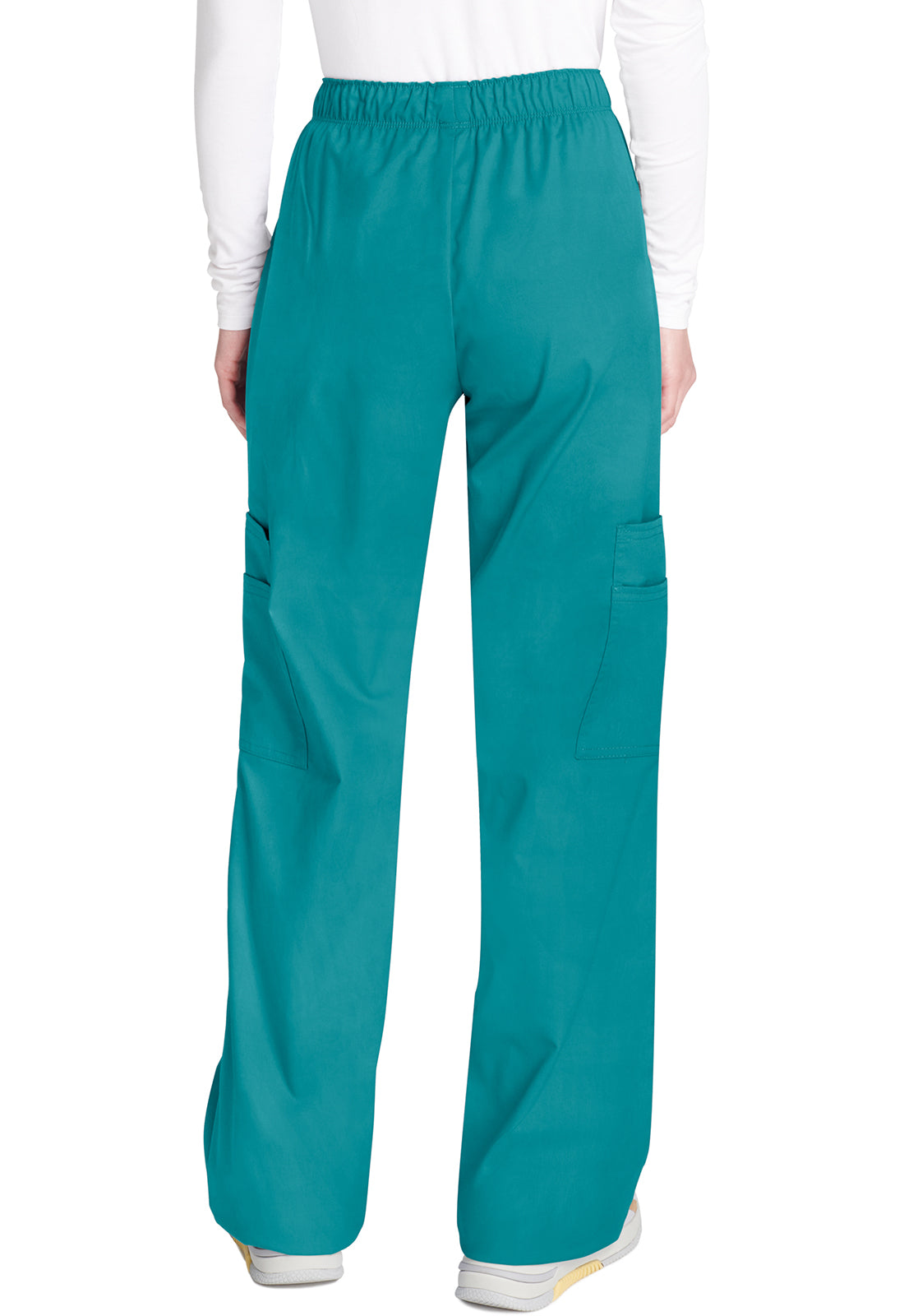 Cargo broek met middelhoge taille en elastische tailleband met 7 zakken en Core Stretch WWE4005