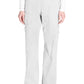 Cargo broek met middelhoge taille en elastische tailleband met 7 zakken en Core Stretch WWE4005