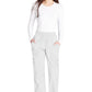 Cargo broek met middelhoge taille en elastische tailleband met 7 zakken en Core Stretch WWE4005